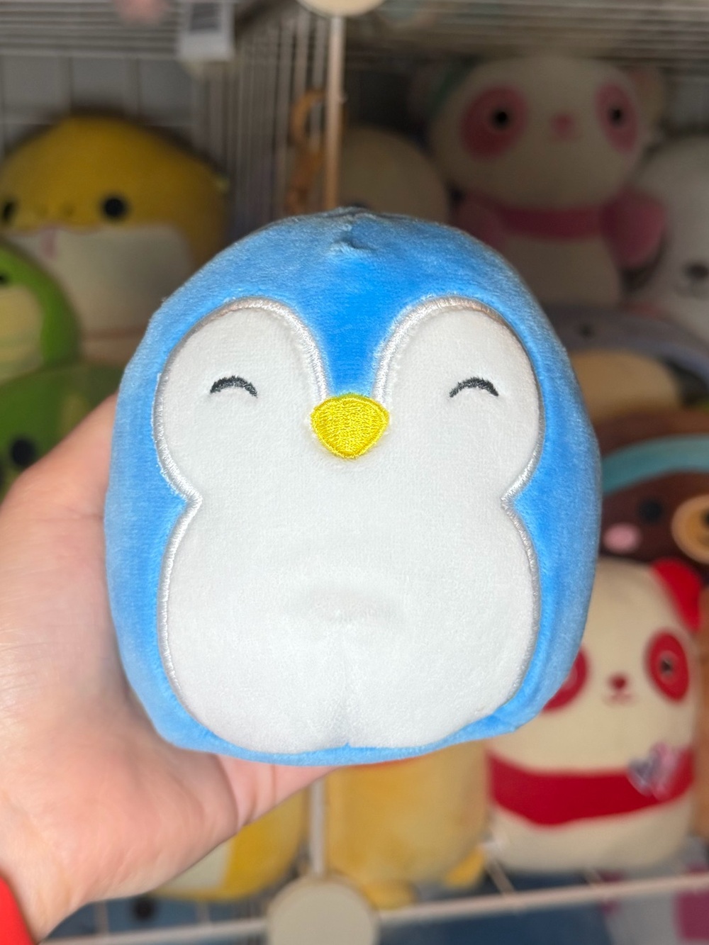 Squishmallows Squishmallow Puff the Blue Penguin 4 inch Stuffed Plush